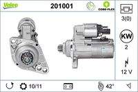 VALEO 201001 Starter