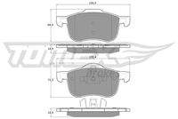 TOMEX Brakes TX1404 Bremsbelagsatz, Scheibenbremse