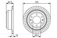 BOSCH 0986479U29 Bremsscheibe