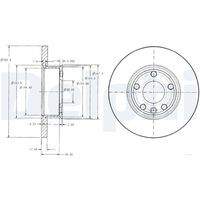 DELPHI BG2898 Bremsscheibe