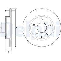 DELPHI BG4707C Bremsscheibe