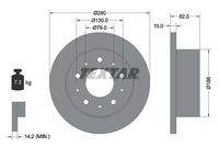 TEXTAR 92116203 Bremsscheibe