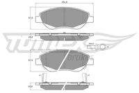 TOMEX Brakes TX12501 Bremsbelagsatz, Scheibenbremse