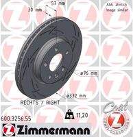 ZIMMERMANN 600325655 Bremsscheibe