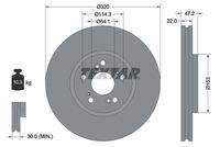 TEXTAR 92194900 Bremsscheibe