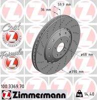 ZIMMERMANN 100336970 Bremsscheibe