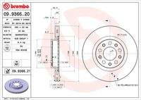 BREMBO 09936621 Bremsscheibe
