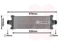 VAN WEZEL 18014710 Ladeluftkühler