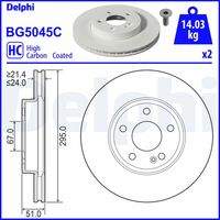 DELPHI BG5045C Bremsscheibe