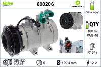 VALEO 690206 Kompressor, Klimaanlage