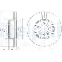 DELPHI BG9871C Bremsscheibe