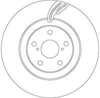 TRW DF6792S Bremsscheibe