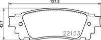 BREMBO P83166 Bremsbelagsatz, Scheibenbremse