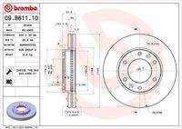 BREMBO 09B61110 Bremsscheibe