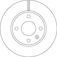 TRW DF6783 Bremsscheibe