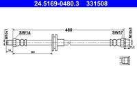 ATE 24516904803 Bremsschlauch