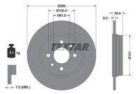 TEXTAR 92347603 Bremsscheibe