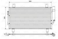 VALEO 822599 Kondensator, Klimaanlage