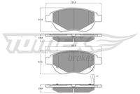 TOMEX Brakes TX1486 Bremsbelagsatz, Scheibenbremse