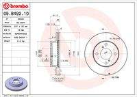 BREMBO 09B49210 Bremsscheibe