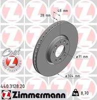 ZIMMERMANN 440312820 Bremsscheibe