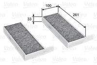 VALEO 715805 Filter, Innenraumluft