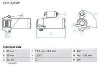 BOSCH 0986021810 Starter