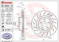 BREMBO 09982511 Bremsscheibe