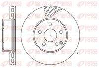 REMSA 6118410 Bremsscheibe