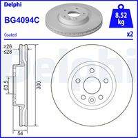 DELPHI BG4094C Bremsscheibe