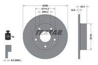 TEXTAR 92144603 Bremsscheibe