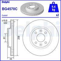 DELPHI BG4570C Bremsscheibe