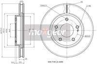 MAXGEAR 192388 Bremsscheibe