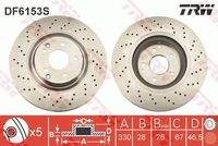 TRW DF6153S Bremsscheibe