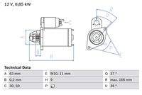 BOSCH 0986024190 Starter