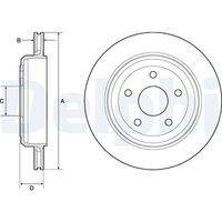 DELPHI BG4802C Bremsscheibe