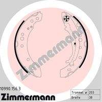 ZIMMERMANN 109901563 Bremsbackensatz