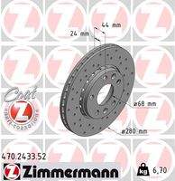 ZIMMERMANN 470243352 Bremsscheibe