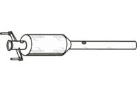 FENNO FD1037 Ruß-/Partikelfilter, Abgasanlage