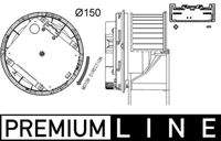 MAHLE AB263000P Innenraumgebläse