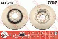 TRW DF6677S Bremsscheibe