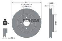 TEXTAR 92278203 Bremsscheibe