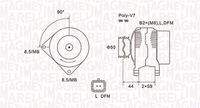 MAGNETI MARELLI 063731827010 Generator