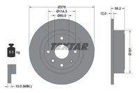 TEXTAR 92225103 Bremsscheibe