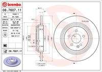 BREMBO 08760711 Bremsscheibe