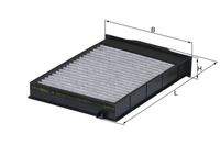 KNECHT LAK175 Filter, Innenraumluft
