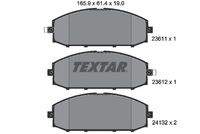 TEXTAR 2361101 Bremsbelagsatz, Scheibenbremse