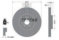 TEXTAR 92176603 Bremsscheibe