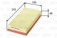 VALEO 585215 Luftfilter
