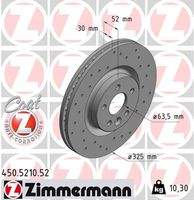 ZIMMERMANN 450521052 Bremsscheibe